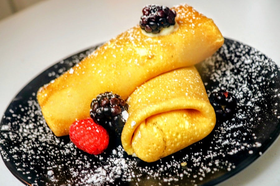 Blintzes (cheese filled)