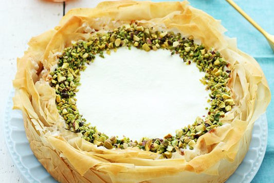 Baklava Cheesecake  (Deep-dish)